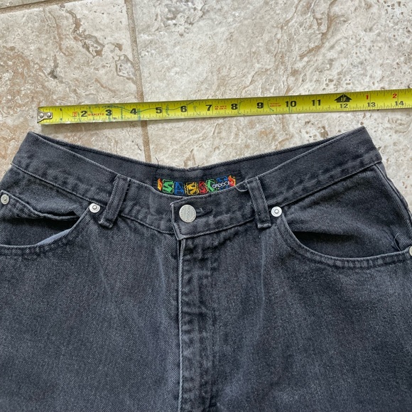 Vintage super high-rise 90s Sassoon bow detail denim - Picture 10 of 16